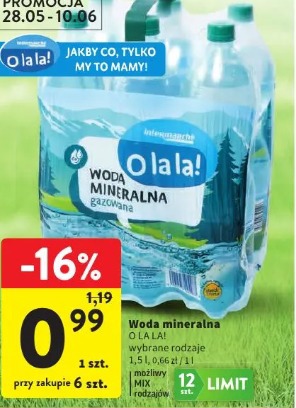 Woda mineralna OLALA!