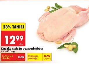 Kaczka świeża bez podrobów