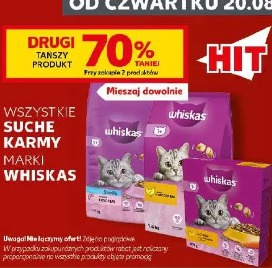 Wszystkie suche karmy marki Whiskas