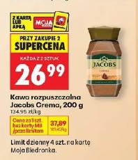 Kawa rozpuszczalna Jacobs Crema