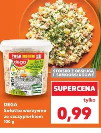 Sałatka warzywna ze szczypiorkiem Dega