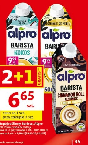 Napój roślinny Barista Alpro