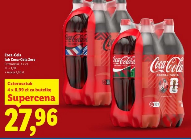 Coca-cola lub Coca-cola zero