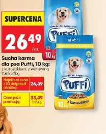 Sucha karma dla psa Puffi