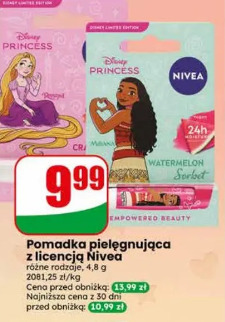 Pomadka pielęgnująca z licencją Nivea