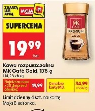 Kawa rozpuszczalna MK Cafe Gold