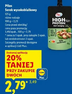 Pilos Serek wysokobiałkowy