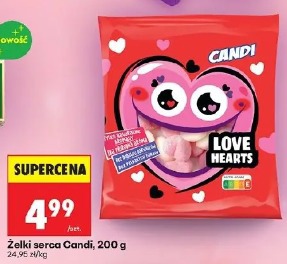 Żelki serca Candi