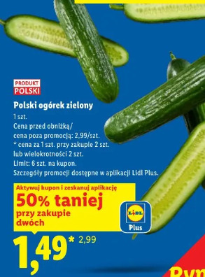 Polski ogórek zielony