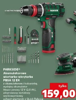 PARKSIDE Akumulatorowa wiertarko-wkrętarka PBSA 12 E4