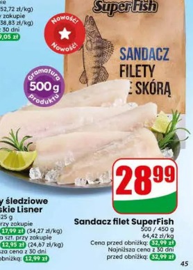 Sandacz filet SuperFish