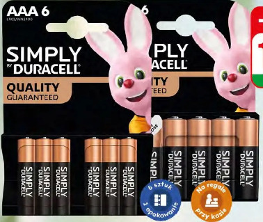 Baterie alkaliczne Duracell