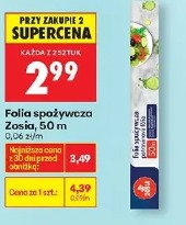 Folia spożywcza Zosia