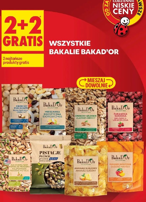 Wszystkie bakalie Bakad'or