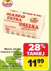 Masło ekstra OSEŁKA GÓRSKA SOBIK