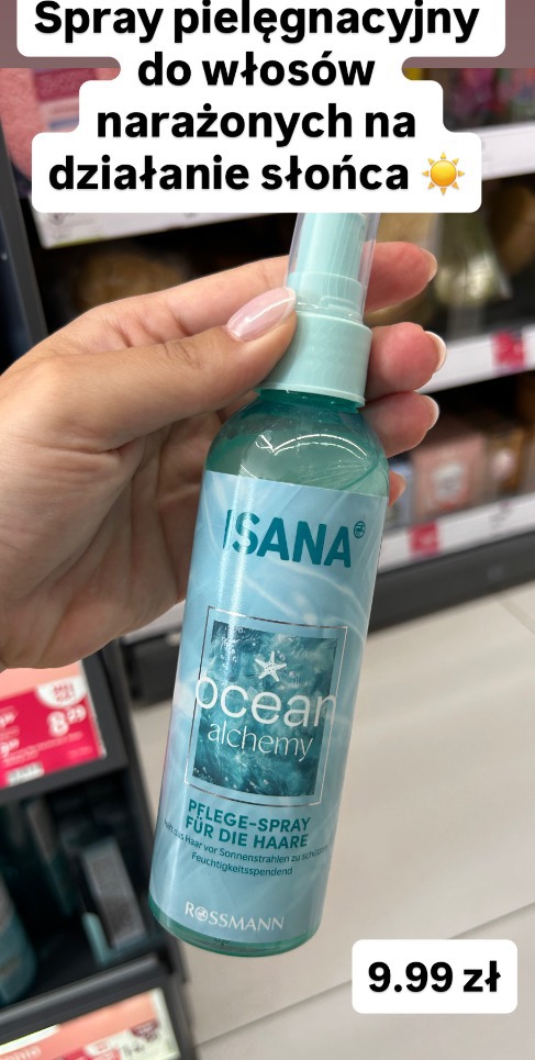 Isana ocean alchemy spray pielęgnacyjny do włosów
