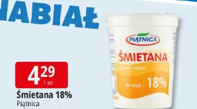 Śmietana 18% Piątnica