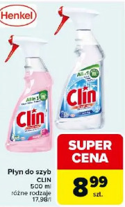 Płyn do szyb Clin