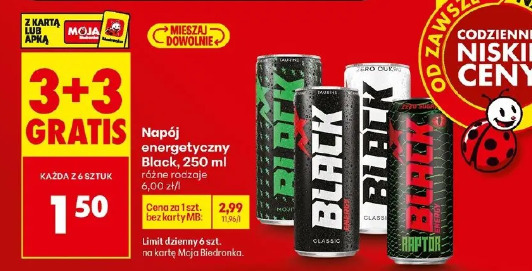 Napój energetyczny Black