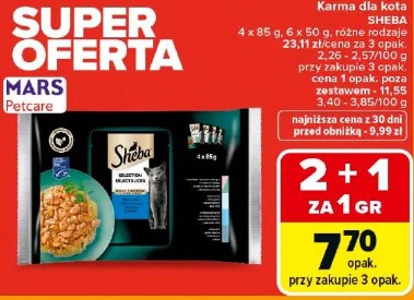 Karma dla kota Sheba