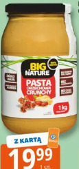 Pasta orzechowa crunchy/kremowa Big Nature