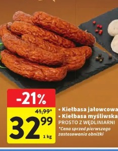 Kiełbasa jałowcowa Prosto z Wędlinarni