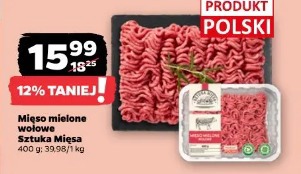 Mięso mielone wołowe Sztuka Mięsa
