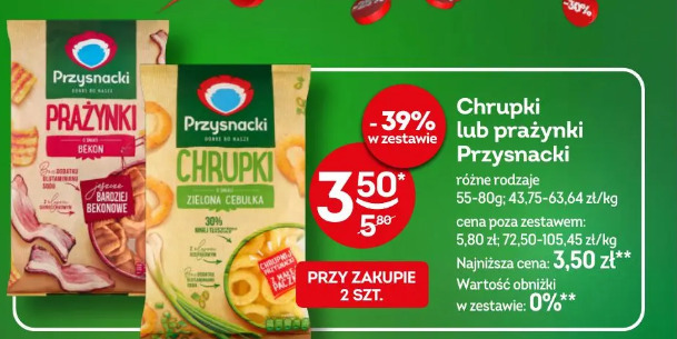 Chrupki lub prażynki Przysnacki