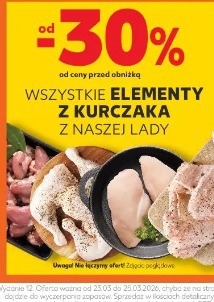 Wszystkie elementy z kurczaka z naszej lady