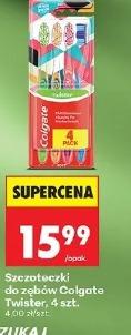 Szczoteczki do zębów Colgate Twister