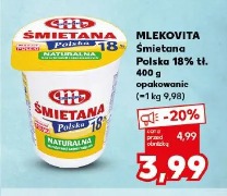 Mlekovita Śmietana Polska 18% tł.