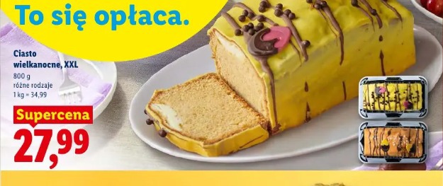 Ciasto wielkanocne, XXL