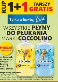 Wszystkie płyny do płukania marki Coccolino
