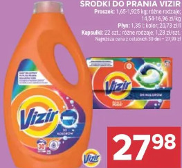Środki do prania Vizir