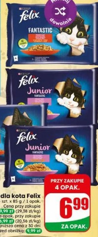 Mokra karma dla kota Felix