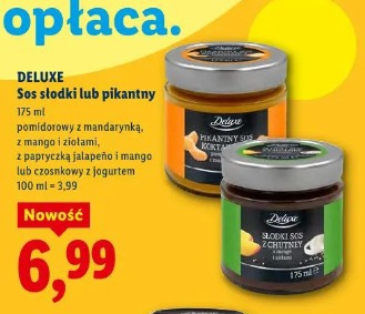 Deluxe Sos słodki lub pikantny