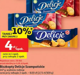 Biszkopty Delicje Szampańskie