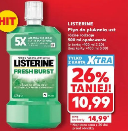 Listerine Fresh Burst płyn do płukania ust