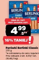 Parówki Berlinki Classic