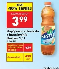 Napój czarna herbata z brzoskwinią Nestea