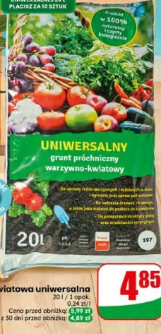Uniwersalny grunt próchniczny warzywno-kwiatowy