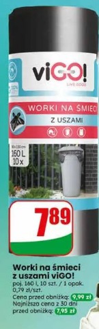 Worki na śmieci z uszami ViGO!