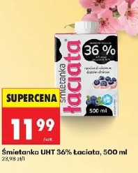 Śmietanka UHT 36% Łaciata