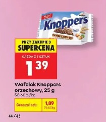 Wafelek Knoppers orzechowy