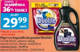 Płyn lub kapsułki do prania Woolite