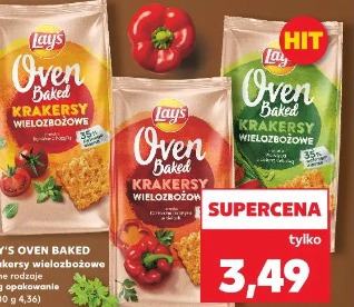 Lay's Oven Baked Krakersy wielozbożowe