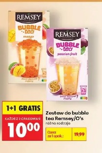 Zestaw do bubble tea Remsey/O’s różne rodzaje