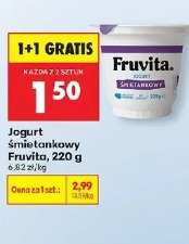 Jogurt śmietankowy Fruvita