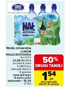 Woda mineralna JUNIOR NAŁĘCZOWIANKA