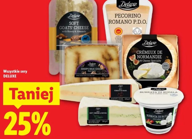Wszystkie sery Deluxe